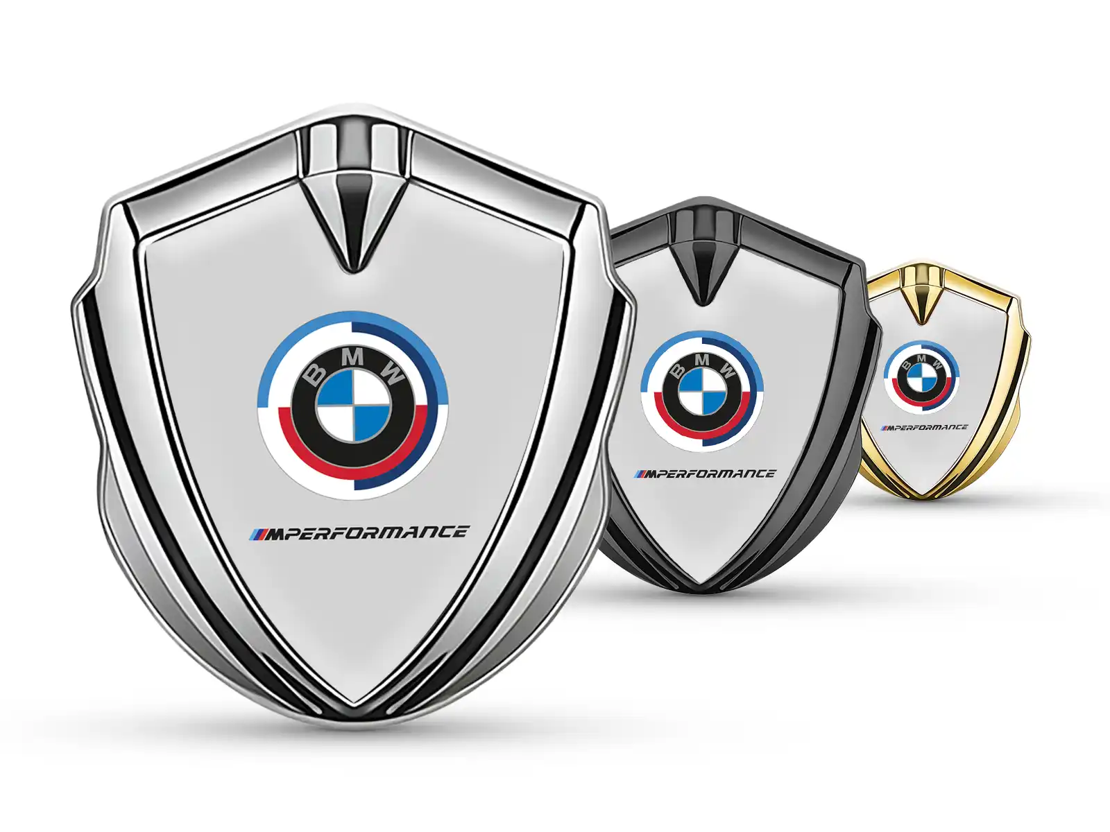BMW Emblem Silikon Abzeichen High-End Design Drift Look